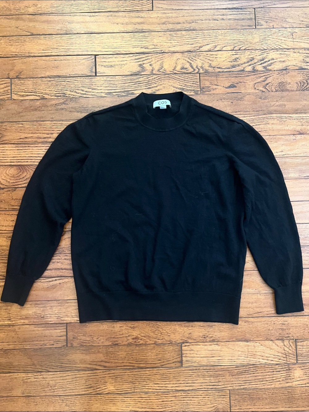COS Black Crewneck Sweater for Women
